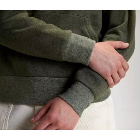 Alpine Design Pullover  Fleece Hoodie Size Small Olive Green Sweatshirt NWOT Poc - Picture 8 of 10